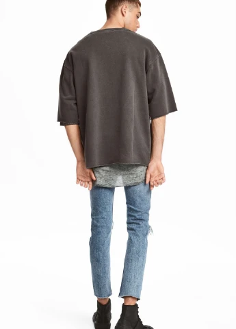 Голубые демисезонные джинсы H&M