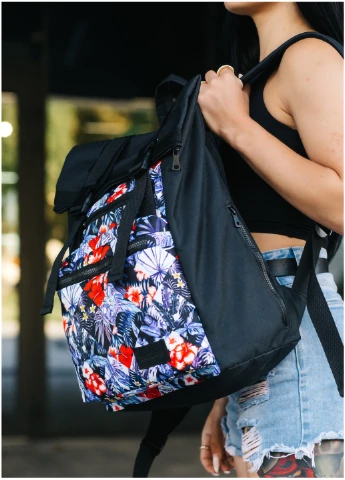 Жіночий рюкзак рол 41х30х16 см Sambag (255709801)