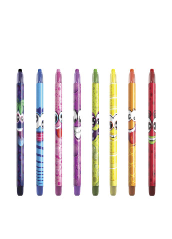 Набір ароматних воскових олівців для малювання - РАДУГА (8 кольорів) Scentos (69334509)