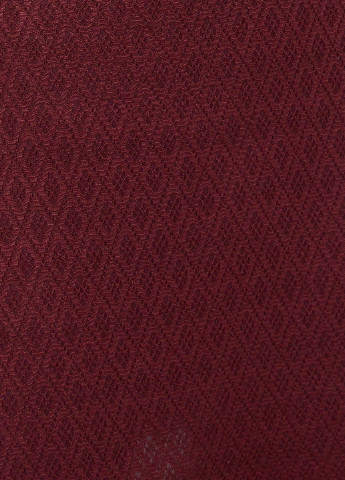 Бордовая кэжуал с геометрическим узором юбка KOTON