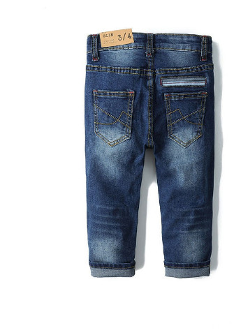 Синие демисезонные джинсы детские style Star Place