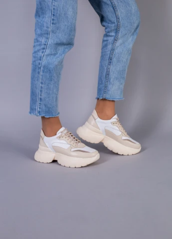 Кроссовки ShoesBand Brand бежевые демисезоны (253915737)