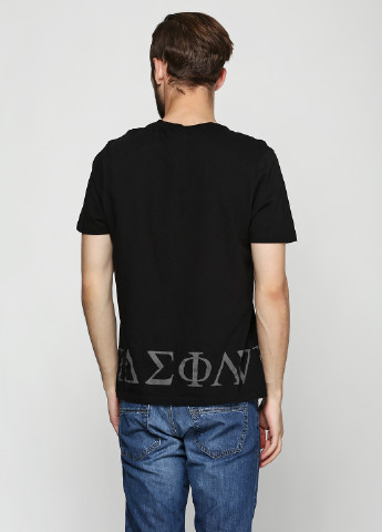 Чорна футболка з коротким рукавом Asos