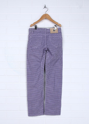 Фиолетовые кэжуал демисезонные зауженные брюки Siviglia