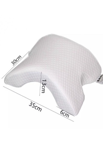 Подушка - туннель для шеи PILLOW Ортопедическая с эффектом памяти гипоаллергенная дышащая с эффектом памяти Good Idea (252345775)