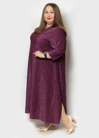 Фіолетова кежуал сукня LibeAmore однотонна