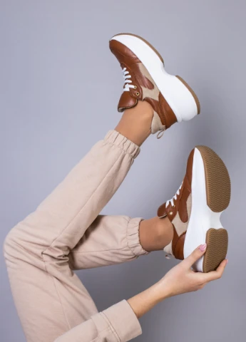 Кросівки ShoesBand Brand коричневі демісезони (253915716)