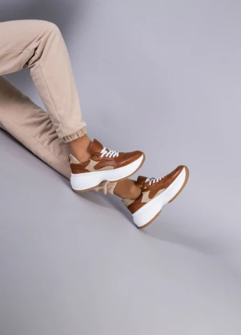 Кросівки ShoesBand Brand коричневі демісезони (253915716)