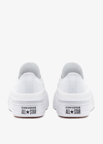 Белые кеды Converse CHUCK TAYLOR ALL STAR MOVE PLATFORM с логотипом