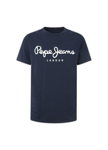 Синя футболка Pepe Jeans London