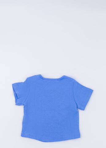 Блакитна літня футболка Tom Tailor