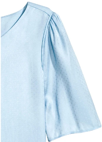 Блакитна блуза H&M