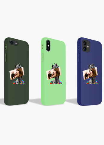 Чехол силиконовый Apple Iphone 8 Лана Дель Рей Ренесанс (Lana Del Rey Renaissance) Белый (6151-1204) MobiPrint (219356401)