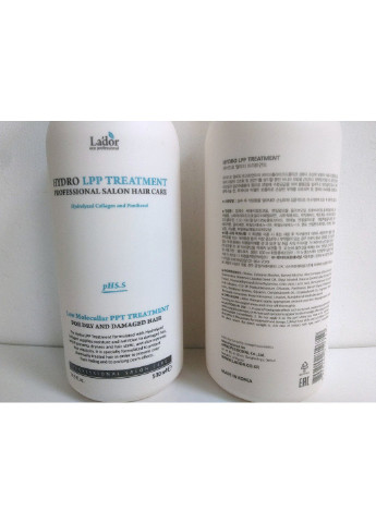 Маска для волосся, що відновлює, протеїнова Eco Hydro LPP Treatment La'dor (254844304)