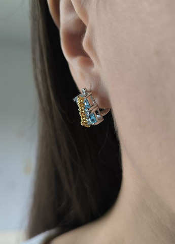 Серьги Silver Flame (369649407)