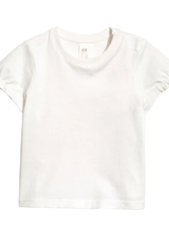 Кораловий літній комплект (футболка, комбінезон) H&M