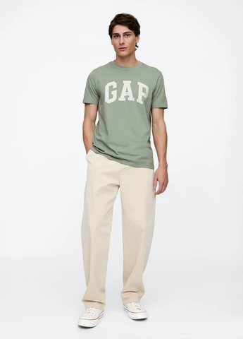 Зелена футболка Gap