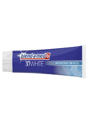 Зубна паста "3D White Арктична свіжість" 125 мл Blend-a-Med безбарвна