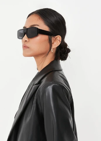 Черный женский жакет Missguided однотонный - демисезонный