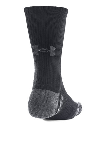 Чорні шкарпетки (3 пари) Under Armour однотонні (267579487)