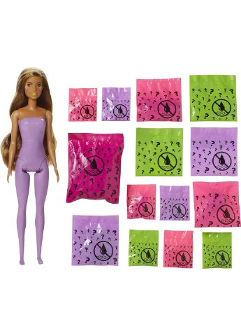 Ігровий набір Barbie Color Reveal Surprise Par Яскраве перетворення Кольоровий сюрприз Русалочка (GXV93) Mattel (256453233)