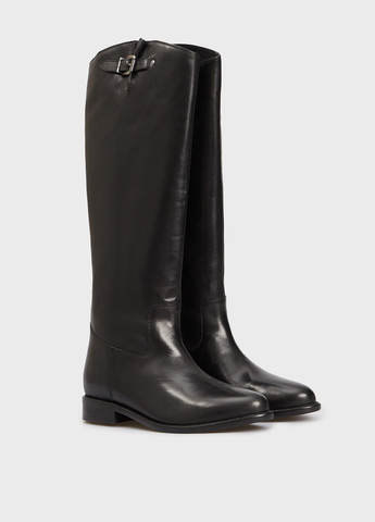 Зимние сапоги ботфорты Bronx с пряжкой