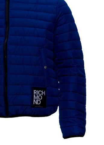 Синяя демисезонная мужская демисезонная куртка John Richmond