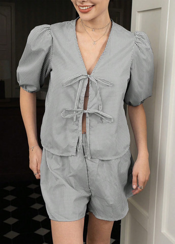 Костюм (блуза, шорты) SHEIN (323619415)