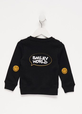 Черный свитшот Cool Club надпись флокирование (304629563)