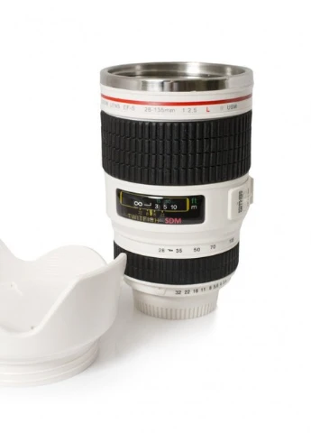 Термокрутка - об'єктив Canon 24-105 Lens біла More (253850567)