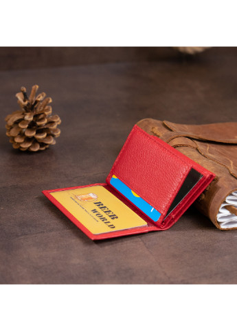 Жіночий шкіряний гаманець-візитниця 10х6,5х1 см st leather (252129072)
