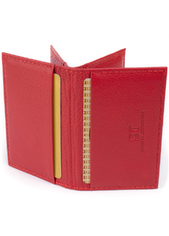 Жіночий шкіряний гаманець-візитниця 10х6,5х1 см st leather (252129072)