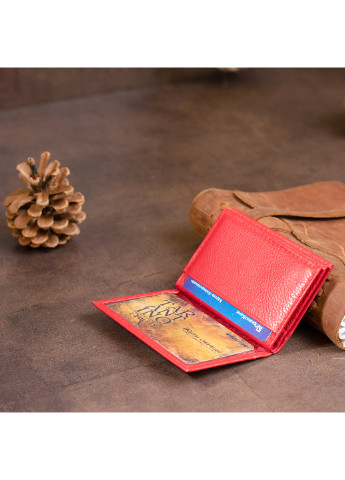 Жіночий шкіряний гаманець-візитниця 10х6,5х1 см st leather (252129072)