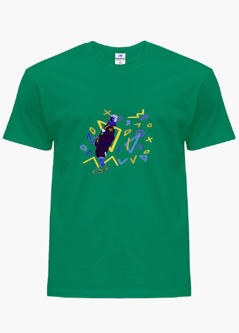 Зеленая демисезонная футболка детская лига легенд (league of legends)(9224-1229) MobiPrint