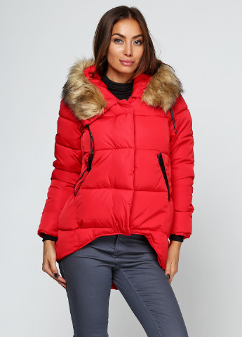 Красная зимняя куртка Altesso