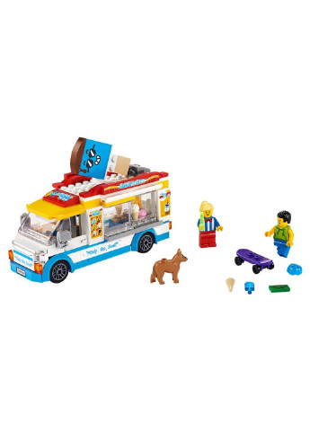 Конструктор City Great Vehicles Вантажівка мороженщика 200 деталей (60253) Lego (251223073)