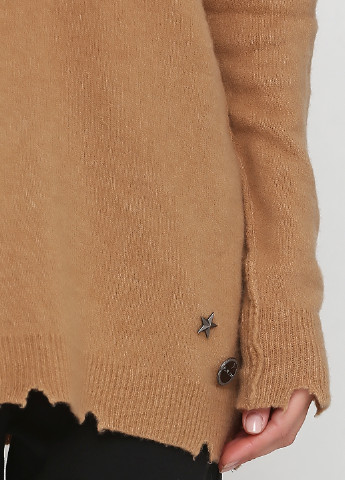 Темно-бежевый демисезонный пуловер пуловер Pinko