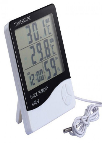 Домашня цифрова метеостанція з годинником та будильником HTC-2 термометр і гігрометр з виносним датчиком VTech (252348244)