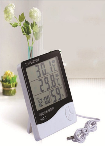 Домашняя цифровая метеостанция c часами и будильником HTC-2 термометр и гигрометр c выносным датчиком VTech (252348244)