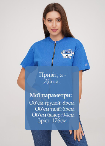 Синяя летняя футболка Asos