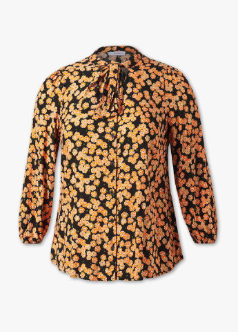 Цветная кэжуал рубашка с цветами C&A