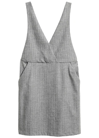 Демисезонный женский сарафан H&M меланжевый