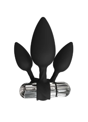 Набір анальних вібропробок Anal Training Plugs VIBE, діаметр 2,5 см - 3,1 см - 3,8 см Bathmate (254150783)