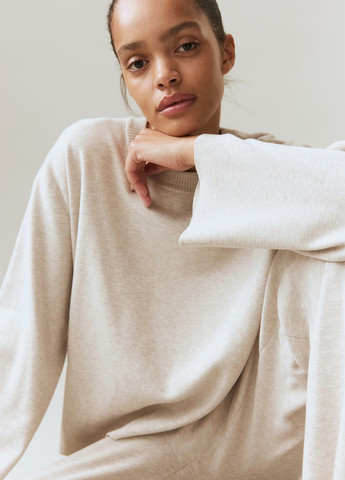 Светло-бежевый демисезонный джемпер джемпер H&M