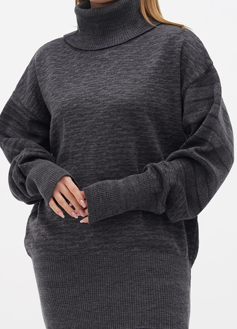 Темно-серый зимний свитер Only Women
