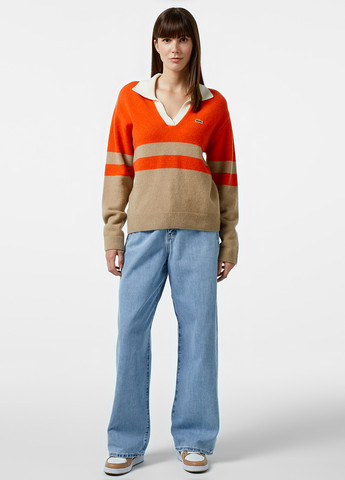 Комбінований демісезонний пуловер пуловер Lacoste