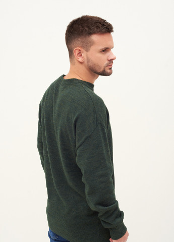Оливковый (хаки) демисезонный свитер Figo