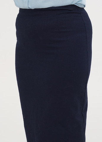 Темно-синяя кэжуал однотонная юбка Boden карандаш
