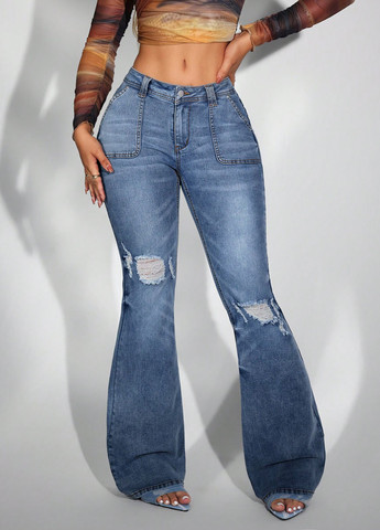 Джинси SHEIN - (323127413)