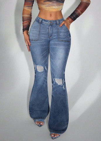 Джинси SHEIN - (323127413)